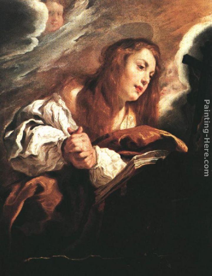 Saint Mary Magdalene Penitent painting - Domenico Feti Saint Mary Magdalene Penitent art painting